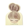 100Pcs Cute Paper Hair Ties Display Cards LS-CDIS-C003-01-1