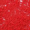 Baking Paint Glass Seed Beads SEED-H002-I-A513-3