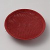Imitation Hemp Round Fascinator Hat Base for Millinery AJEW-WH0472-45A-06-2