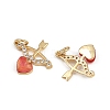 Brass Pendants ZIRC-L070-67G-1-2