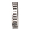 304 Stainless Steel Slide Charms STAS-Z025-10P-1