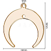 Brass Pendants KK-BC0005-16G-3