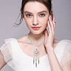 4Pcs 2 Colors 304 Stainless Steel Herringbone Chain Necklaces NJEW-BBC0001-45-6