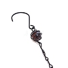 Iron Glass Sun Wind Chimes PW-WGC7CF7-01-5