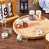 SUNNYCLUE 30Pcs Clear Glass Bottles Bead Containers CON-SC0001-11S-01-4