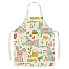 Easter Theme Flax Sleeveless Apron PW-WG92721-02-1