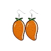 PU Leather Dangle Earrings PW-WGD51FB-01-1