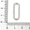 Brass Spring Gate Rings KK-S527-01P-A-3