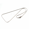 304 Stainless Steel Coreana Chain Necklaces STAS-M174-021P-2