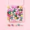 72Pcs 9 Styles Fruits Theme Handmade Polymer Clay Beads CLAY-FS0001-42-7
