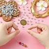 240Pcs 12 Colors Brass Grade A Rhinestone Spacer Beads KK-YW0002-34S-5