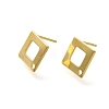 304 Stainless Steel Stud Earring Findings STAS-F311-17G-2