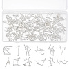 6 Sets Zinc Alloy Cabochons FIND-LP0001-67-3
