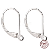 925 Sterling Silver Leverback Earring Findings STER-G027-22S-8