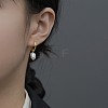 Natural Cultured Freshwater Pearl Potato Pendants STER-Q004-02G-2