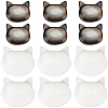 12Pcs 2 Styles Natural Mixed Shell Beads SSHEL-BBC0001-03-1