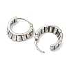 316 Surgical Stainless Steel Hoop Earrings EJEW-D096-12AS-22-2