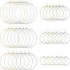 Unicraftale 304 Stainless Steel Hoop Earring Findings STAS-UN0004-60-1