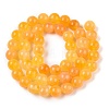 Dyed Natural White Jade Beads Strands G-T138-8mm-210-34-2