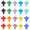 20pcs 10 Colors Handmade Lampwork Beads LAMP-TA0001-62-2