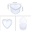 BENECREAT 45ml Heart Shaped Seasoning Box CON-BC0004-96-3