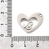 201 Stainless Steel Pendants STAS-A116-01P-05-3