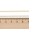 Long-Lasting Plated Brass Cable Chain Necklaces X-NJEW-K112-10G-NF-4