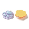 Cartoon Translucent Resin Pendants RESI-D071-01-3