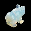 Opalite Carved Rhinoceros Figurines DJEW-M008-02J-4