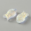 Handmade Lampwork Fish Beads LAMP-CJC0001-03-1