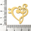 Ion Plating(IP) 304 Stainless Steel Pendants STAS-K253-06G-3