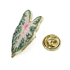 Leaf Enamel Pins JEWB-S040-01D-G-3