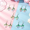 304 Stainless Steel Dangle Earrings EJEW-MZ00587-1