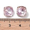 Glass Rhinestone Cabochons RGLA-G020-03B-D508-3