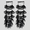 Polyester Lace Leg Sleeves AJEW-WH20080-23A-6