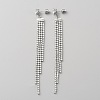 Alloy Dangle Stud Earrings EJEW-WH0017-12P-B-1