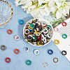 200 Sets 10 Colors Iron Grommet Eyelet Findings SCRA-GF0001-10B-01-3