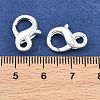 Rack Plating Brass Double Lobster Claw Clasps KK-G416-53S-01-3