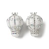 Crown Hot Air Balloon Acrylic Rhinestone Beads OACR-S048-03D-1