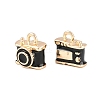 Alloy Enamel Pendants AL-CBA072F-01G-01-2