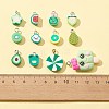 28Pcs 12 Style Handmade Polymer Clay Star Charms CLAY-FS0001-25-3