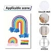 8 Sheets 8 Styles PVC Waterproof Wall Stickers DIY-WH0345-066-4