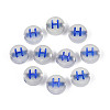 Luminous Frosted Acrylic Beads FACR-T008-02H-1