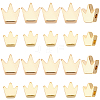 50Pcs 2 Styles Brass Beads KK-BBC0027-41-7
