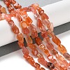 Natural Agate Beads Strands G-P497-01C-11-2