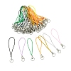 100Pcs Polyester Cord Mobile Straps MOBA-FS0001-02D-3