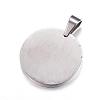 Tarnish Resistant 304 Stainless Steel Pendants STAS-P115-08P-2