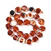 Natural Fire Crackle Agate Beads Strands G-NH0004-050-3