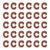 Opaque Acrylic European Beads LS-OACR-TAC0019-006C-2