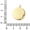 Brass Enamel Rotating Pendants KK-C110-05G-3